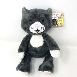 Kohl's Cares If You Give A Cat A Cupcake Plush Gray White Stuffed Kitty